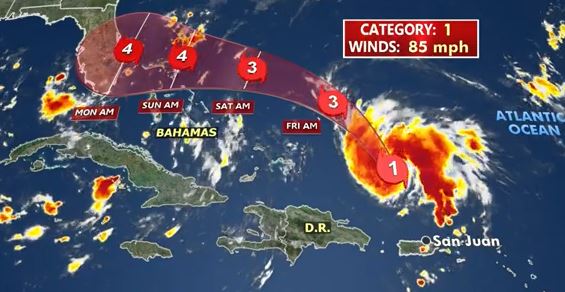 Hurricane bears down on Florida; Nice Labor Day weekend for Connecticut