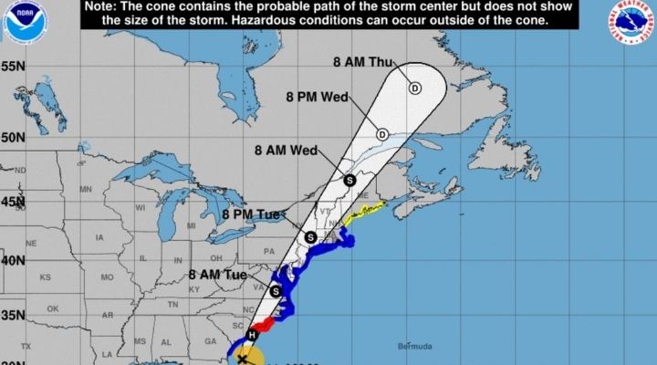Connecticut can expect possibly damaging winds and heavy rains from Isaias.